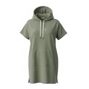 DKNY Olive Hoodie Dress Medium